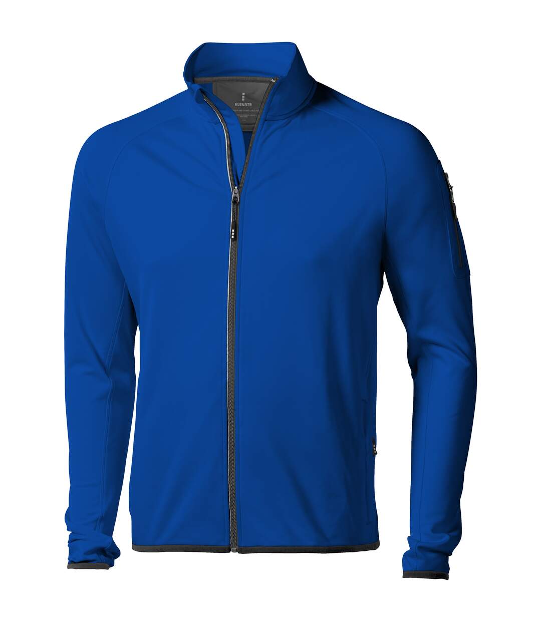 Elevate Mens Mani Power Fleece Full Zip Jacket (Blue) - UTPF1942