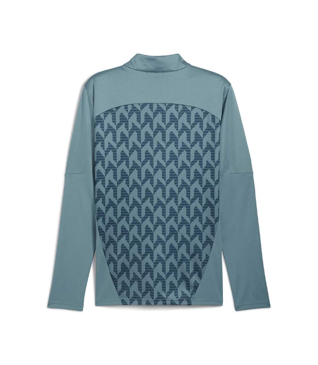 OM sweat 1/4 zip bleu homme puma 24/25-2