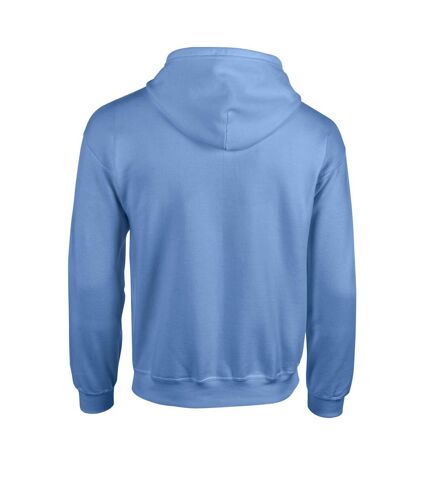 Unisex adult heavy blend full zip full zip hoodie carolina blue Gildan