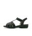 Sandales noir femme relife jolivia-1
