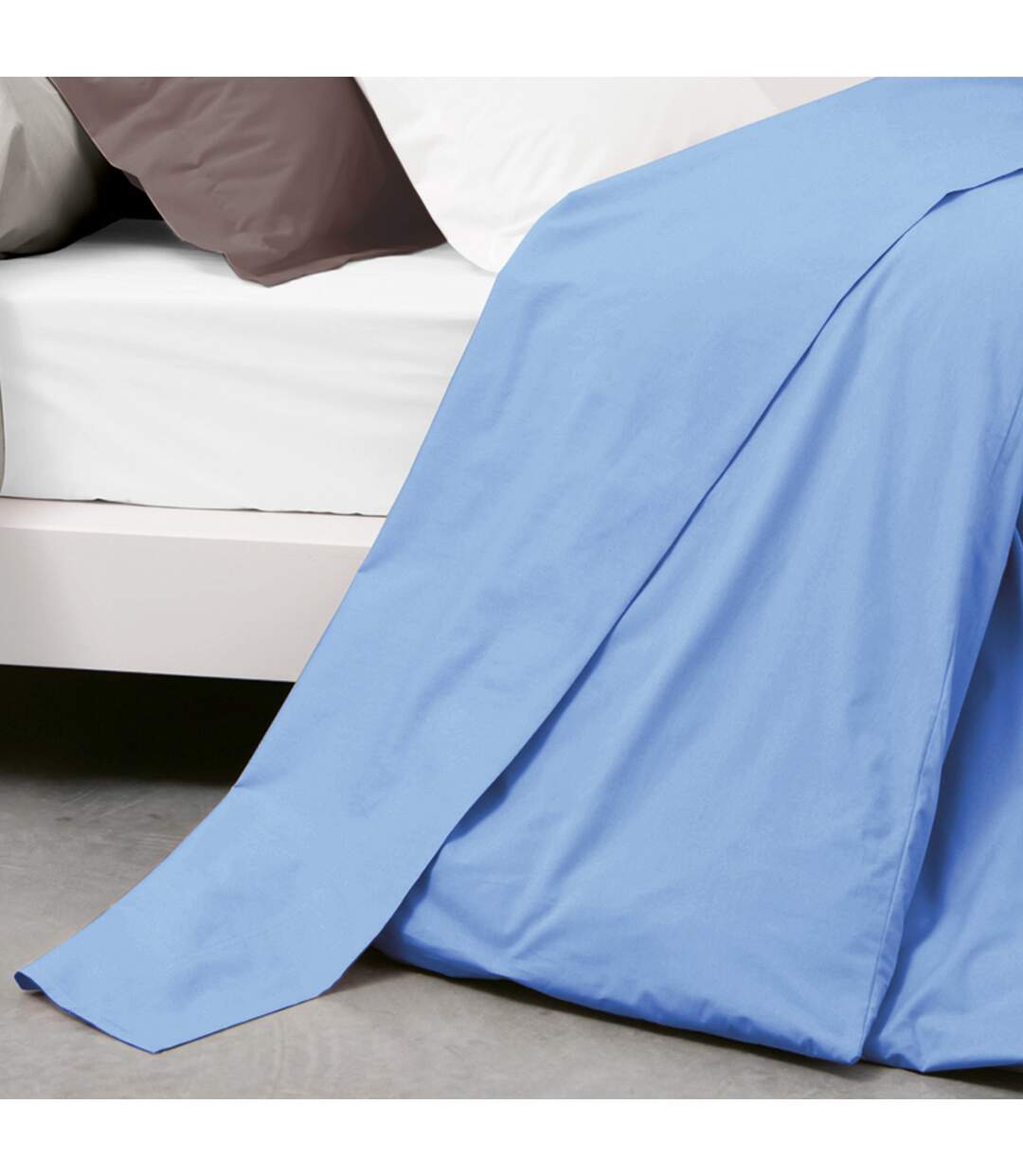Drap plat uni coton ALTO-3