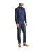 Mens Oxford Long-sleeved Button-down Shirt Navy Ralph Lauren-3