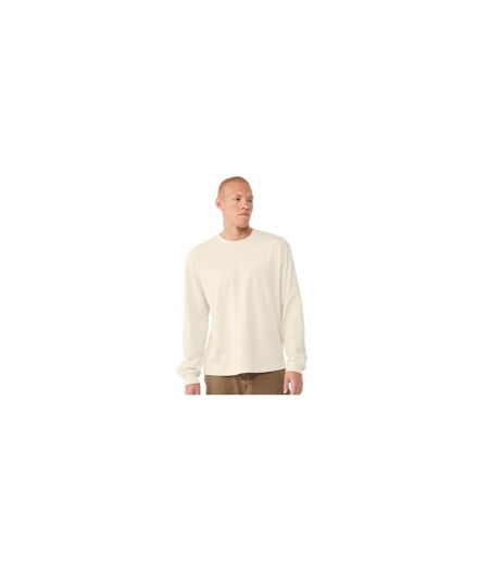 Unisex Adult Heavyweight Boxy Long-sleeved T-shirt Natural Bella + Canvas