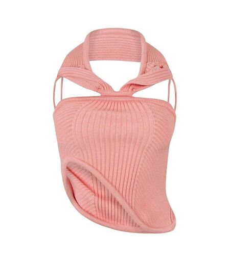 Haut Dos Nu Sans Manches Femme Pêche Off White
