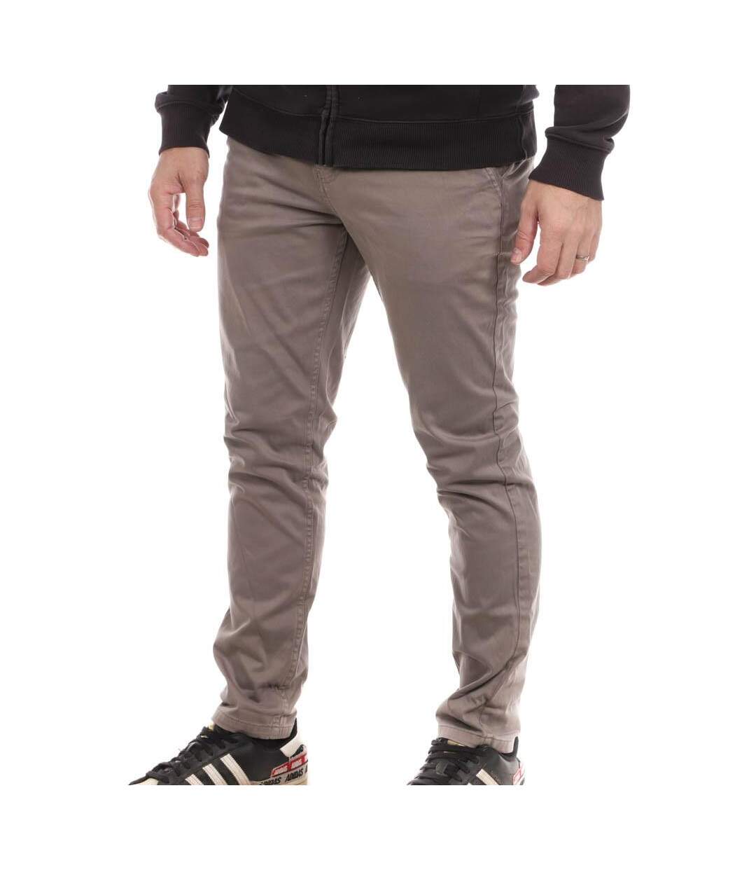 Chino Slim Marron Homme American People - 42-1