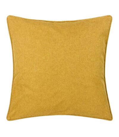 Dawn piping detail textured cushion cover 45cm x 45cm mustard Furn