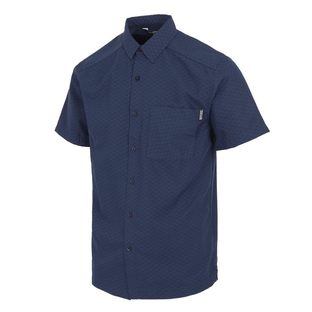 Mens mindano ix triangle short-sleeved shirt navy Regatta-3