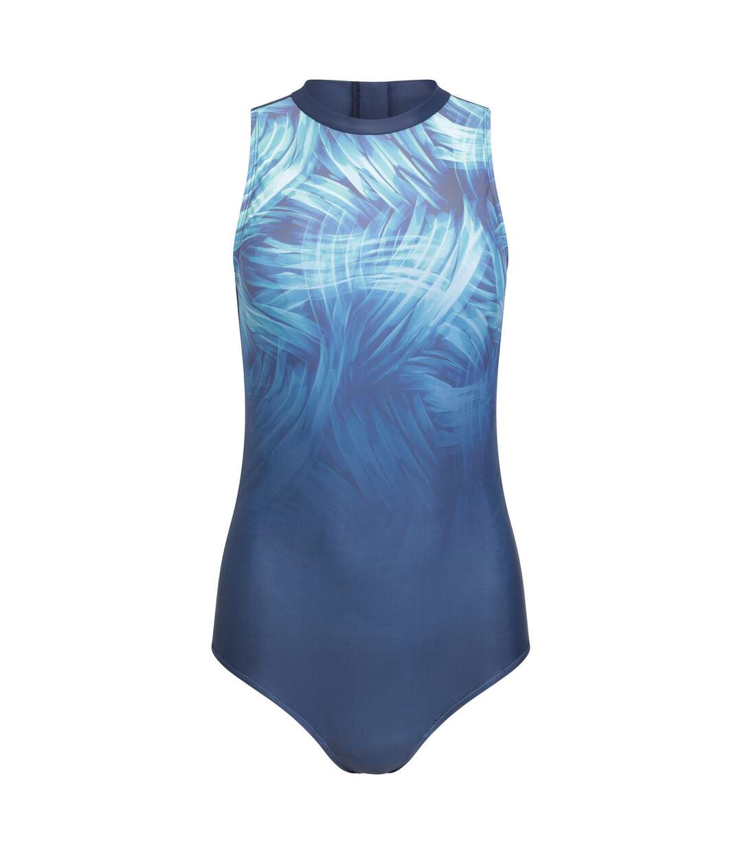 Womens/ladies sydney one piece swimsuit teal Mountain Warehouse-1