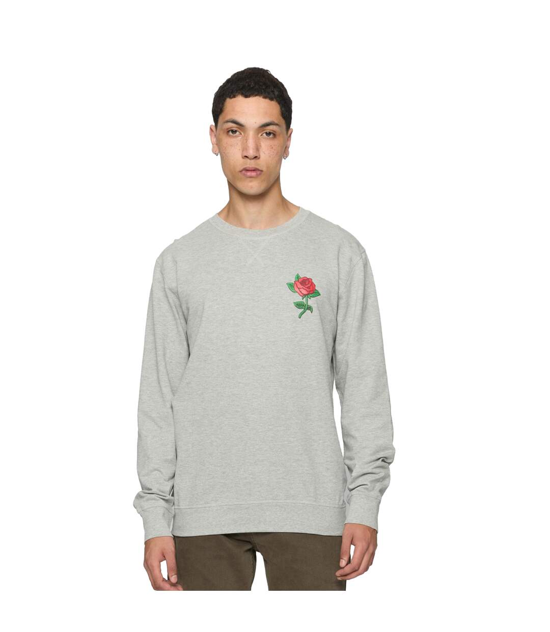 Gris Mister Tee-1