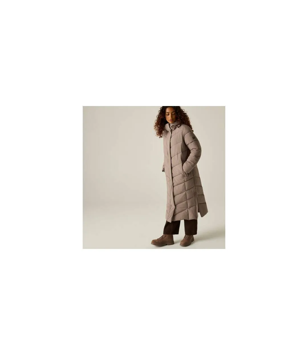 Doudoune Matelassée Eloria Femme Marron Foncé Regatta-1