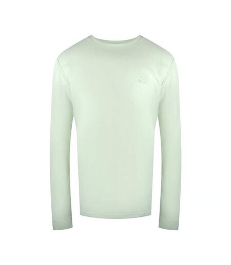 T-shirt Manches Longues Motif/style Logo Adulte Blanc Diesel