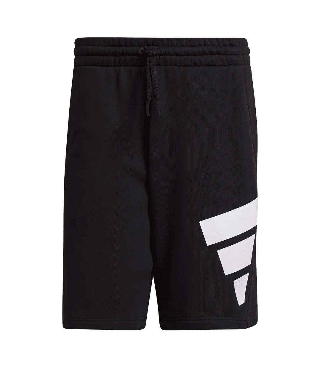 Mens Future Icons Graphic Shorts Black Adidas-1