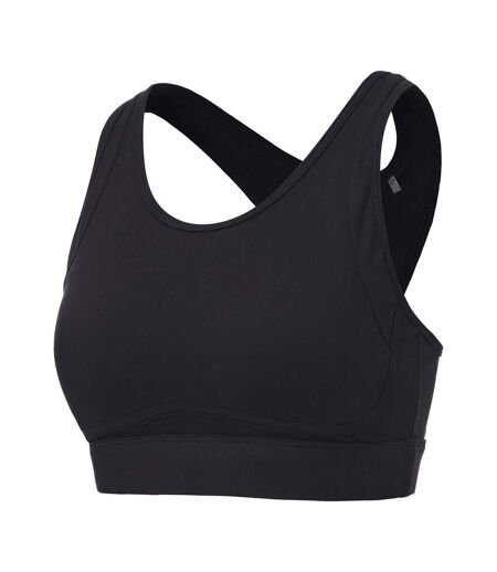 Womens/ladies Snug Fit Sports Bra Black LA Gear