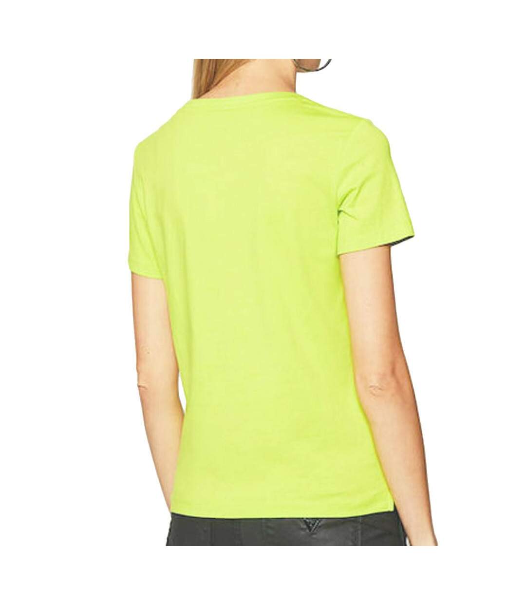 T-shirt Vert Femme Guess Original - L-2