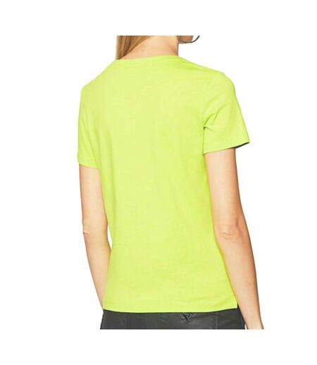 T-shirt Vert Femme Guess Original - L