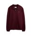 Pull 1/4 zip bordeaux homme teddy smith marty 2 - l-1
