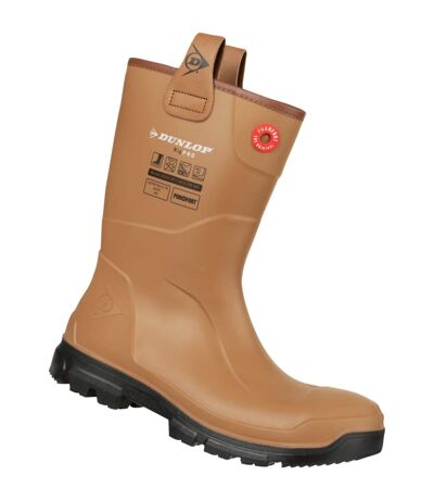 Bottes de sécurité DUNLOP PUROFORT RIG PRO S5 SR CI CR Brun
