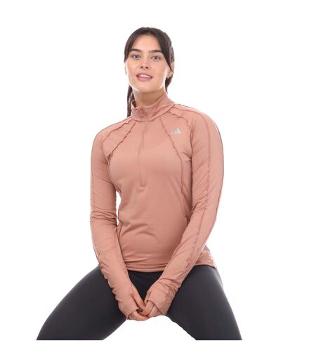 Haut manches longues collective power femme gris Adidas