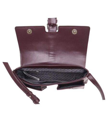 Buckle Shoulder Bag One Size Bordeaux Firetrap