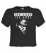 Womens/ladies Intimidation Ice Cube Crop Top Charcoal Amplified-1