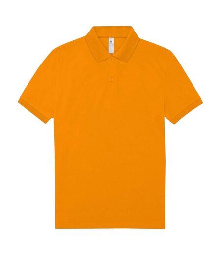 Mens polo shirt pure orange B&C