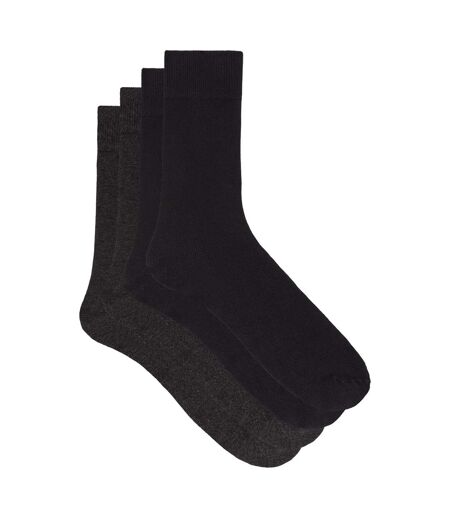 Lot de 2 paires de mi-chaussettes Thermo