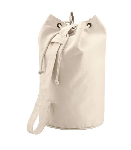 Canvas duffle bag one size natural Quadra