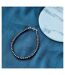 925 Silver Black Beaded Nazar Chain Indian Asian Thin Bracelet