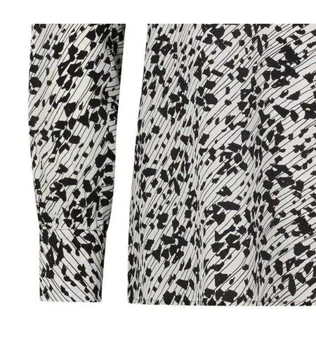 Blouse Motif/style Abstrait Femme Noir Boss