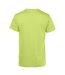 T-shirt Biologique E150 Pour Hommes Vert Citron B&C-2