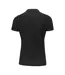 Womens/ladies Pinedale Piqué Polo Shirt Black James Harvest-2