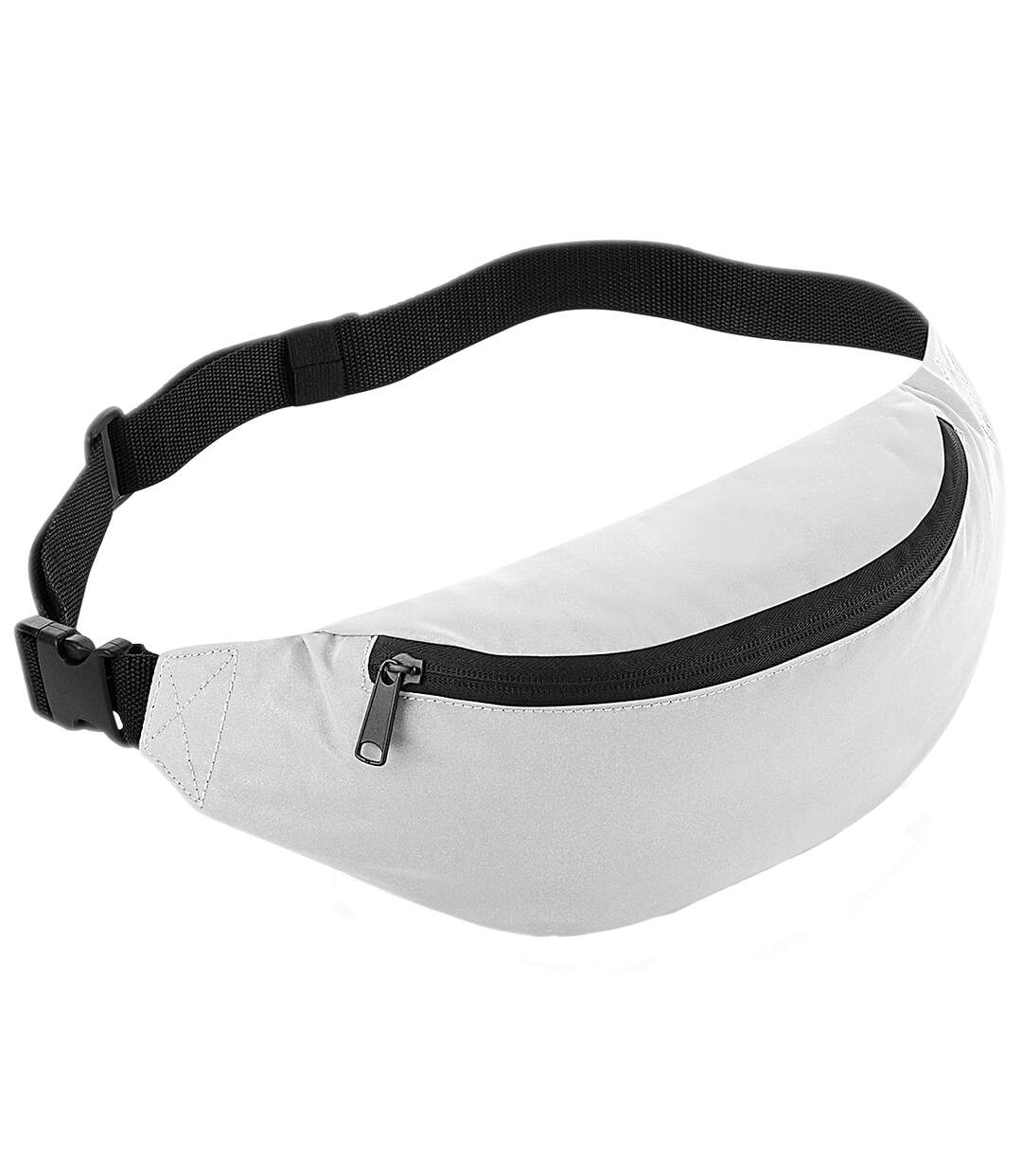 Reflective belt bag one size silver reflective Bagbase-1