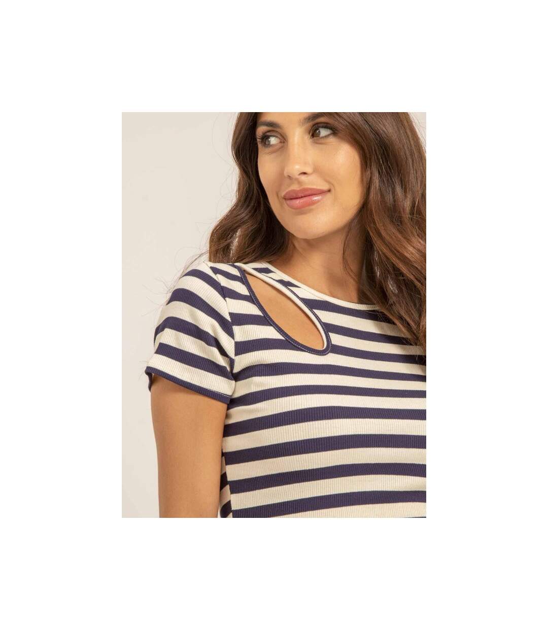 T-shirt rayures FEDERINE - Dona X Lisa-3