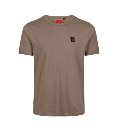 T-shirt Style Imprimé Au Dos Arando Adulte Marron Luke 1977