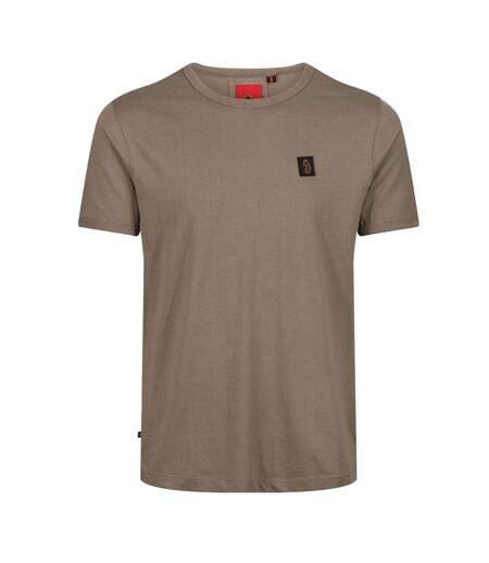 T-shirt Style Imprimé Au Dos Arando Adulte Marron Luke 1977