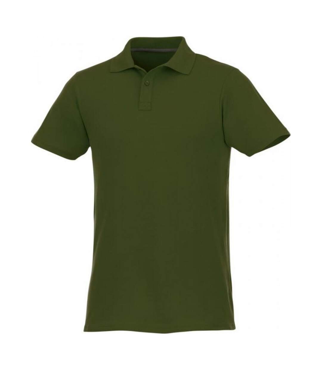 Elevate Mens Helios Short Sleeve Polo Shirt (Army Green)