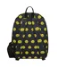 Hype - Sac à Dos Unisexe Noir Jaune Smile, Poche Laptop Rembourrée-2