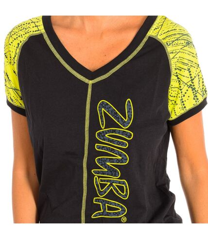 Women's short-sleeved V-neck sports T-shirt Z1T00469