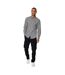 Mens Checked Oxford Regular Shirt Black Threadbare-1