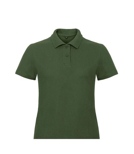 Polo Id.001 Femme Vert Bouteille B&C