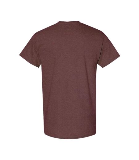 Lot De 5  T-shirts Manches Courtes Hommes Marron Gildan