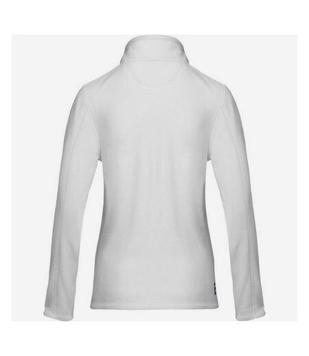 Elevate NXT Womens/Ladies Amber Recycled Full Zip Fleece Jacket (White) - UTPF4076