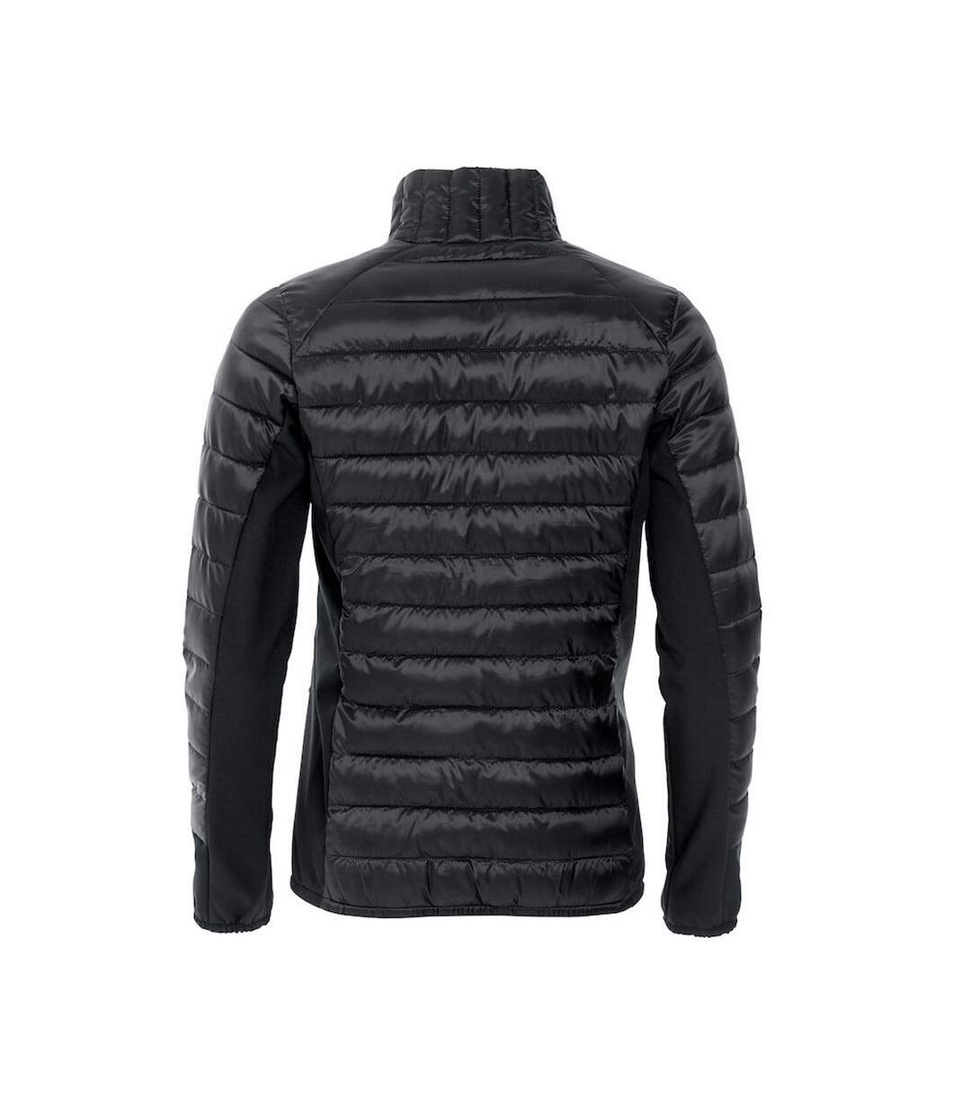 Womens/ladies lemont padded jacket black Clique-2