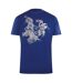 T-shirt Motif Léopard Homme Bleu Cavalli Class-1