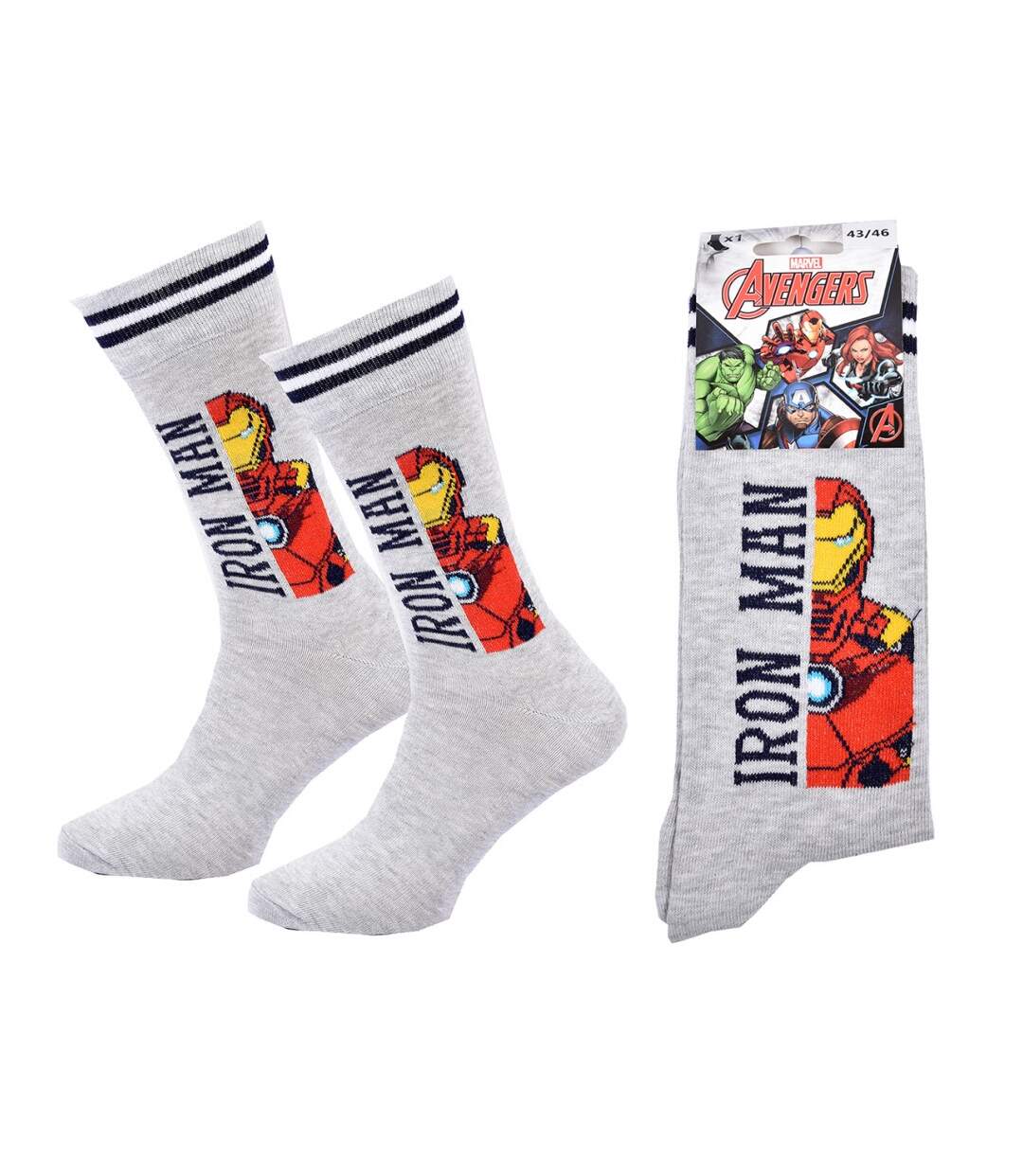 Chaussettes Pack Homme MARVEL AVENGERS-3