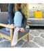 Ladies 6 Pack Bamboo & Merino Wool Blend Socks-5