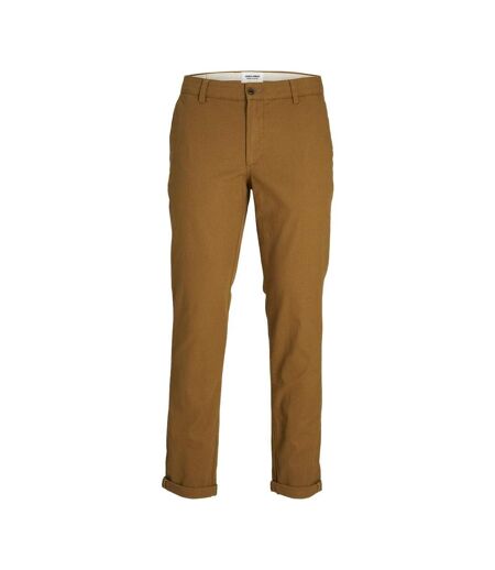 Pantalon fluide marron homme jack & jones marco fury