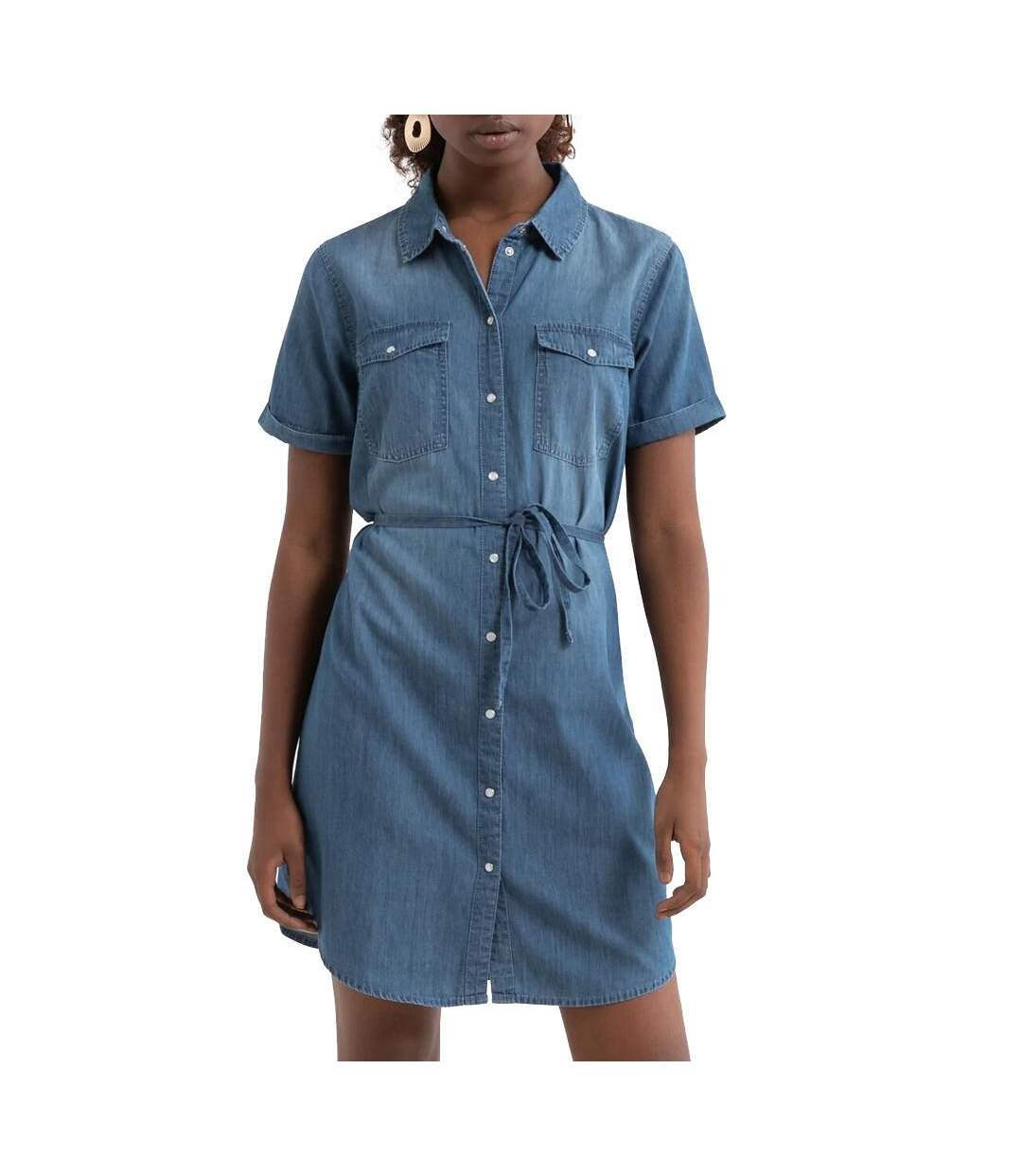 Robe Chemise en Jean Bleu Femme JDY BELLA - 42-1