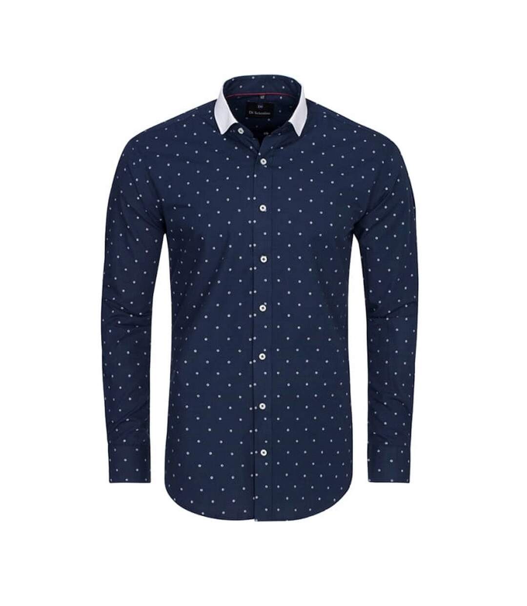 Chemise Sicily Homme Bleu Marine Di Selentino-1