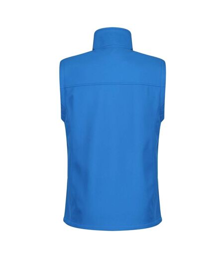 Regatta Mens Flux Softshell Bodywarmer / Sleeveless Jacket Water Repellent And Wind Resistant (Oxford Blue) - UTRG1493